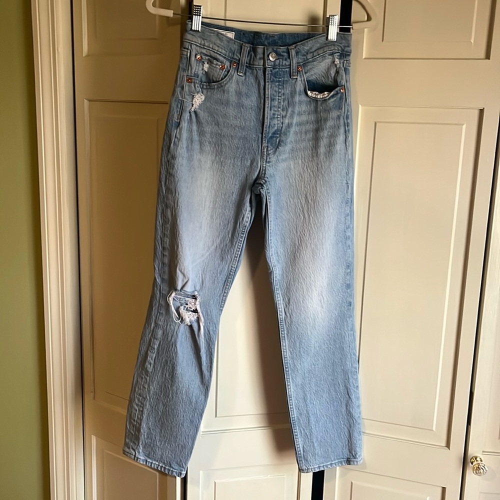 Gap denim jeans, cheeky straight